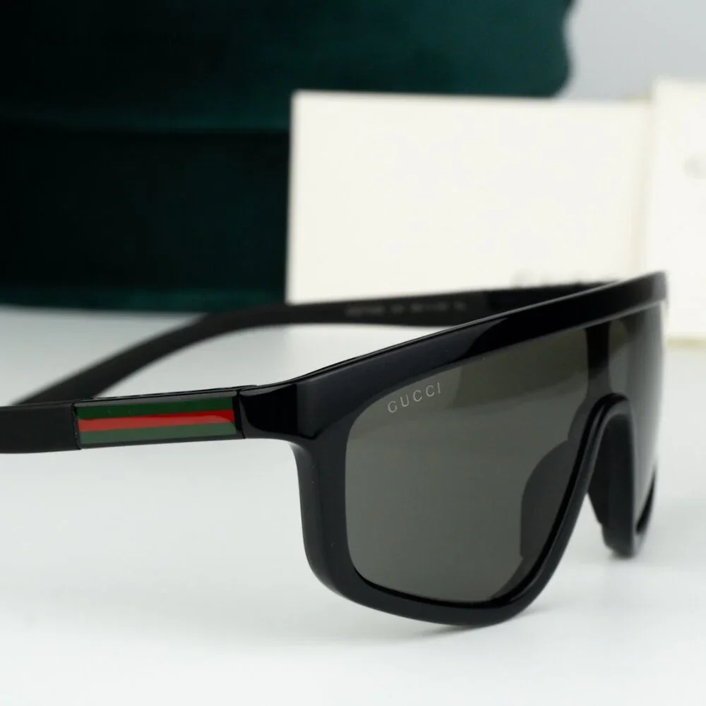BRAND NEW Gucci GG1736S 001 Black Grey Unisex Sunglasses GG 1736S
